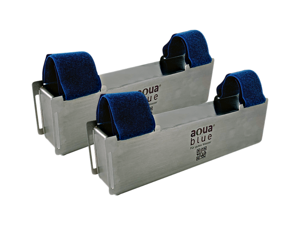 Foto von zwei Geräten aqua blue AB 1025