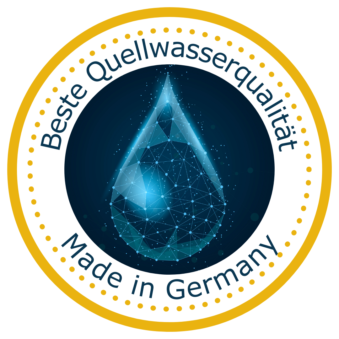 Siegel für Quellwasserqualität