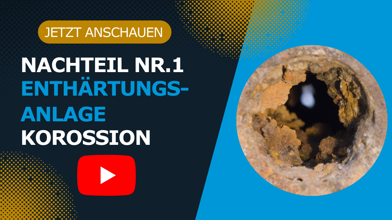 Nachteil Wasserenthärtungsanlage: Korrosion
