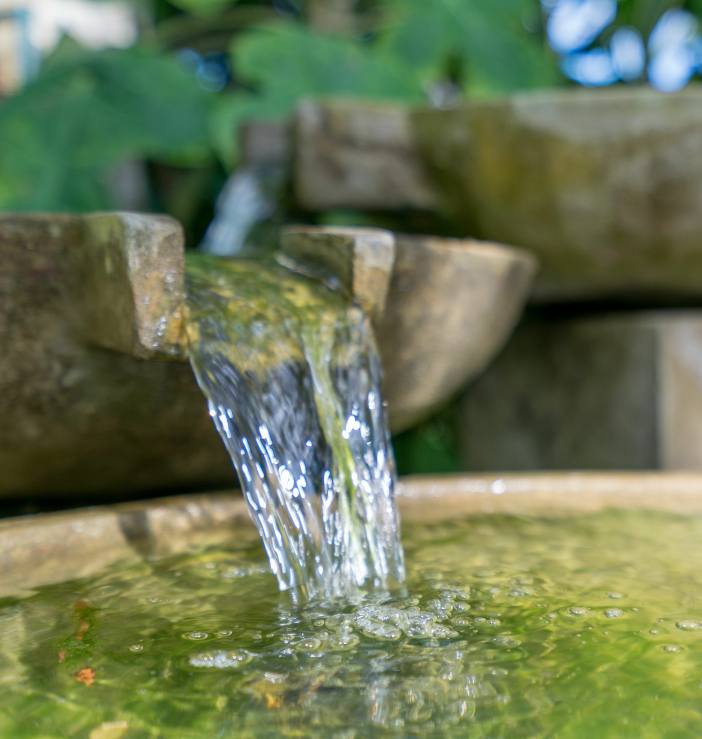 Wasser in Quellwasserqualität